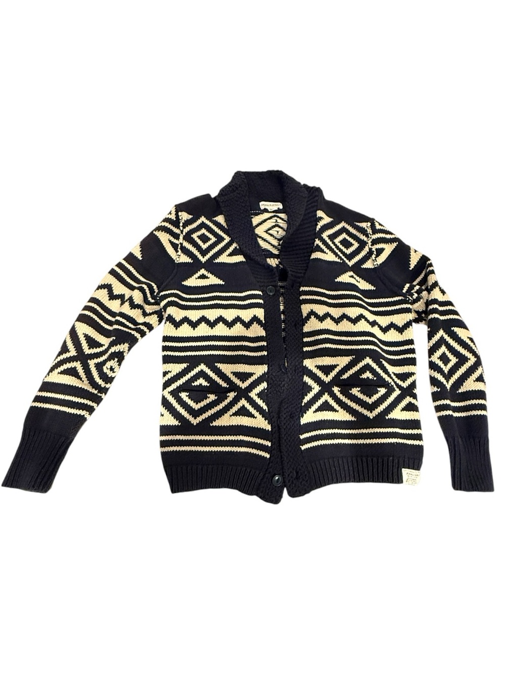 Denim & Supply Ralph Lauren Men’s XL Southwestern Shawl Cardigan 100% Cotton